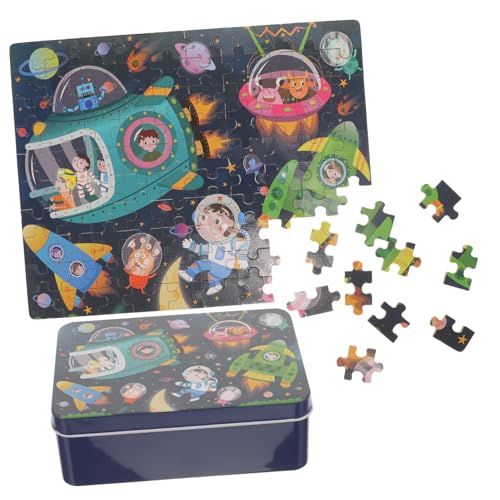 Alasum 1 Satz Puzzle interaktives Interactive Toys rätsel Spiele für rätselspiele Vorschulrätsel Lernspielzeug Bildung passendes Holz von Alasum