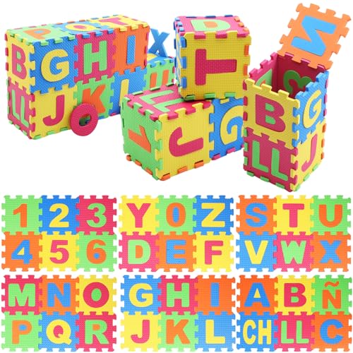 Alasum 1 Satz Puzzlematte spaß zabawki stymulujące rozwój Schaumstofffliesen Alphabet-Ineinandergreifende Matte teppiche Teppich Teppich Schaumfliesen für Fußböden Puzzle-Bodenmatte Eva von Alasum