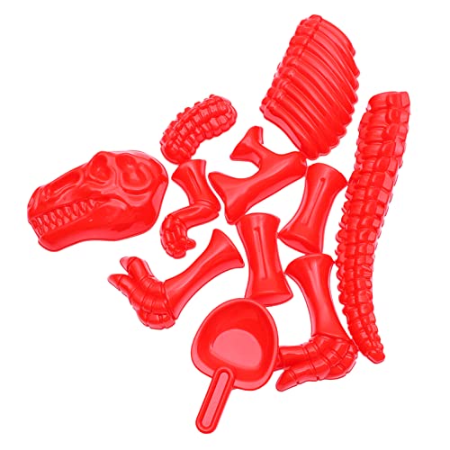 Alasum 1 Satz Schimmel bastelset basteln für Crafts for Beach Toys bastelzeug für Fun Toy Werkzeuge für Sandformen Formen für Plastik rot von Alasum