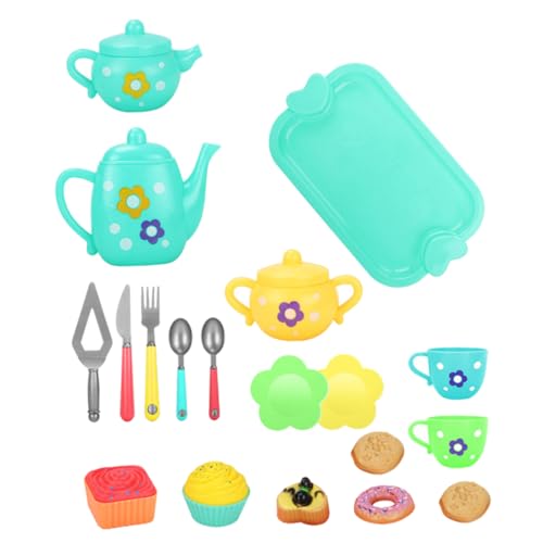 Alasum 1 Satz Simulation Teetasse Tea-Party-Spielzeug Kinder Tun So, Ob Sie Spielzeug Hätten Teetasse Spielzeug Essenszubehör Spielen Prinzessin Tea Time Spielzeug PVC von Alasum