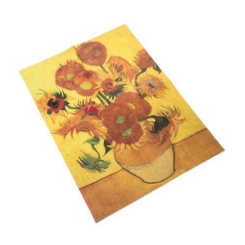 Alasum 1 Satz Sonnenblumen-Puzzle Puzzle passendes Spielzeug Familien Bildungsspielzeug rätsel für Erwachsene rätsel Erwachsene Cartoon-Rätsel für Kinder Puzzle-Spielzeug Papier Yellow von Alasum