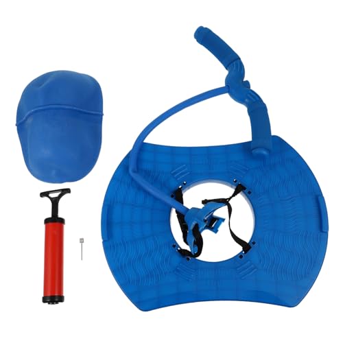 Alasum 1 Satz Springball mit Griff Kugeln trageschlaufe Toy Carrier Slings Glatt игрушки spielwaren strapongurt spielsachen Tragband spilzeug Blue von Alasum