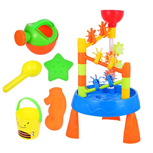 Alasum 1 Satz Strandtisch Strandspielzeug Für Sandtisch Sandtisch Spielset Kinderspielzeug Plastik Colorful von Alasum