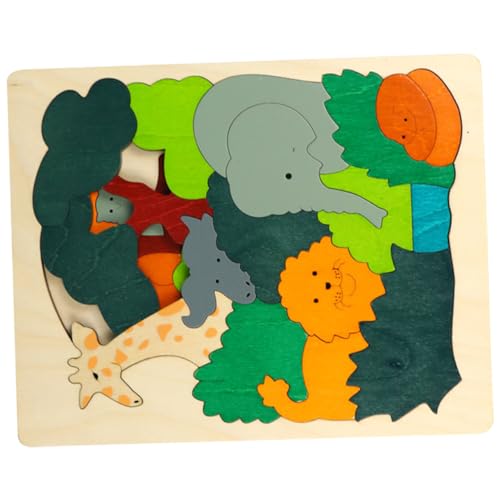 Alasum 1 Set Aus Holz Mit Fünf Schichten Tier Cartoon Puzzle Puzzles Puzzles Für Kleinkinder Kleinkind Puzzle Puzzles Für Kleinkinder Kinderspielzeug Kleinkind Spiel von Alasum