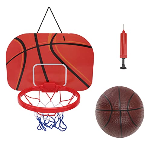 Alasum 1 Set Basketballkorb Mit Mini Basketball Für Innen Und Außenspiel Sportspielzeug Für Zuhause Büro Oder Schlafzimmer Inklusive Pumpe Und Zufälliger Ballfarbe von Alasum