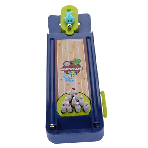 Alasum 1 Set Kinder Brettspiel Spielzeug Tiny Bowling Mini Fußballspiel Kickertisch Tischsport Spielzeug Tischspiele Schreibtischspiele Für Büro Schießspiel Bürospiele von Alasum