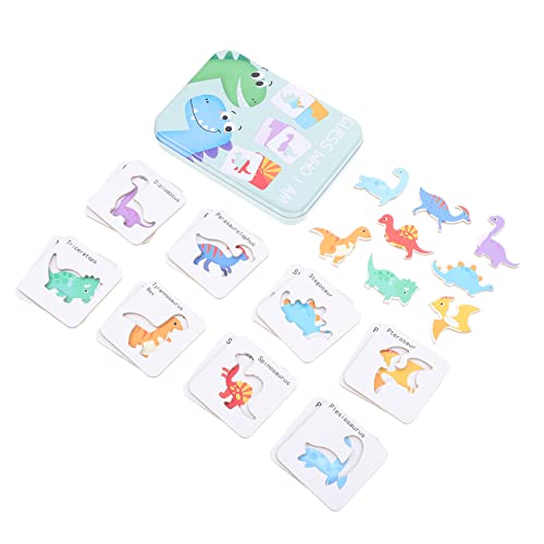 Alasum 1 Set Kognitives Matching Puzzle Kinderspielzeug Passendes Puzzle Spiel Kognitive Karten Kleinkinder Kinder Puzzles Passendes Puzzle Kleinkind Puzzle Spielzeug Farbe von Alasum