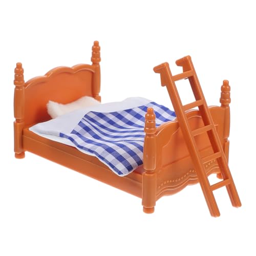 Alasum 1 Set Mini Mini Möbel Modell Mini Bett Modell Spielzeug Bett Modell Mini von Alasum