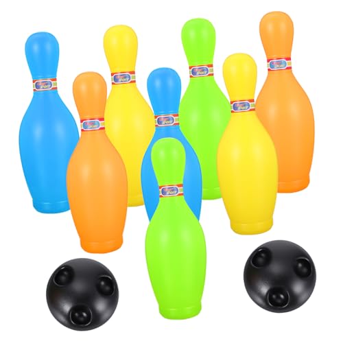 Alasum 1 Set Spielzeug Sportspielzeug Kinder Lernspielzeug Lernspielzeug Kinderspielzeug Kinder Outdoor Spielzeug Kleinkind Spielzeug Bowling Spielzeug Kinder Sport von Alasum