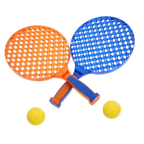 Alasum 1 Set Tennis Toy Racket Outdoor Für Tennisschläger Sportspielzeug Badminton Außerhalb Spielsachen Tennisbällchen Interaktive Toy Racketball Ball Schläger Racket Plastik Plastik von Alasum