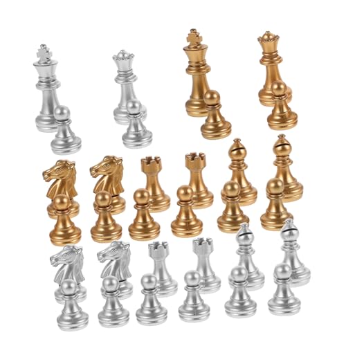 Alasum 1 Stück Ersatzschachfiguren Schachbrett Ersatz Schachfiguren für Brettspiel Schachfiguren für Freizeit Spielen Schachbrett Schach Schachbrett zubehör Schach für Brettspiel Plastik von Alasum