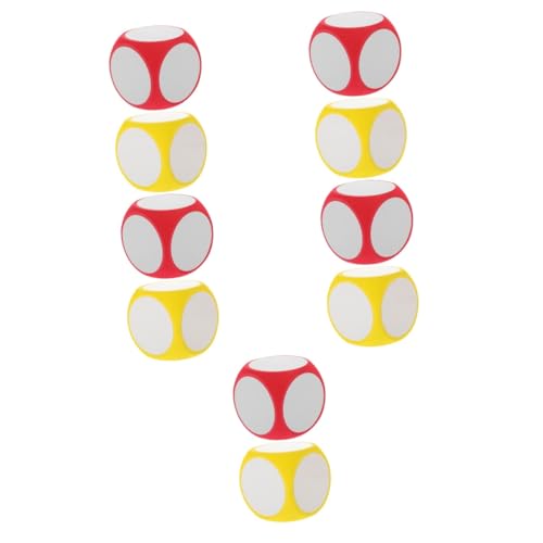 Alasum 10 STK Würfel Löschen Würfel Zum Basteln Große Würfel Leere Würfel Selber Machen Würfel Für Partyspiele Partywürfel Riesige Würfelstütze Spielwürfel Werkzeug Spiel Requisiten Eva von Alasum