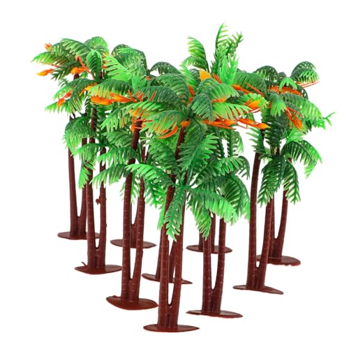 Alasum 10 Stück Teiliges Kokospalmen Hohe Künstliche Pflanzen für Mikro Landschaften Bastelprojekte Puppenhaus Dekorationen Langlebige Kunststoff für Schreibtisch und Deko Alasum 10 Stück Teiliges Kokospalmen Hohe Künstliche Pflanzen für Mikro Landschaften Bastelprojekte Puppenhaus Dekorationen Langlebige Kunststoff für Schreibtisch und Deko von Alasum