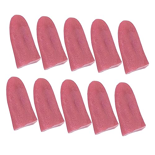 Alasum 10 Stück Teiliges Realistische Falsche Zungen Elastische Streichartikel für Halloween Karneval Aprilscherz als Gruselige Requisiten und Partyspaß Alasum 10 Stück Teiliges Realistische Falsche Zungen Elastische Streichartikel für Halloween Karneval Aprilscherz als Gruselige Requisiten und Partyspaß von Alasum