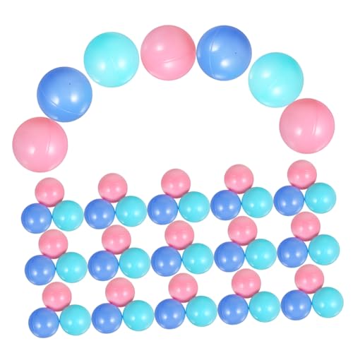 Alasum 100st Bobo-Ball Kinderbecken Ocean Ball Druckfester Stressball Spiel Ozeanbälle Kinder Spielen Zeltballbecken Kleine Pe-Kugeln Bällebad Für Kleinkinder Ballpool-bälle Sport von Alasum