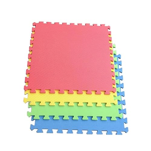 Alasum 10St -Puzzle-Matte Kinder teppiche Spielmatte spielunterlage Play mat for Kinder rätsel Puzzlematte ineinandergreifende Fußmatten für Babys Krabbelmatte für Babys von Alasum