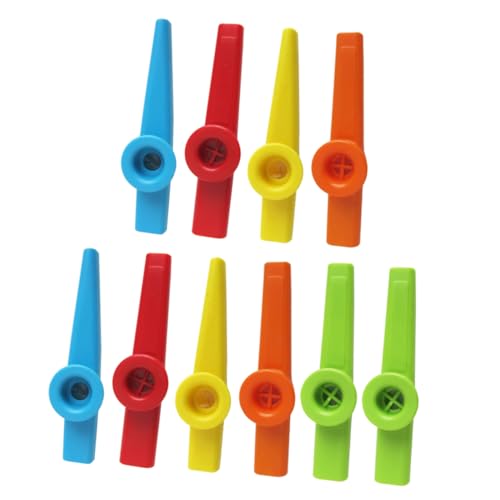 Alasum 10st Kazoo Spielset Klavier Spielzeug Schlaginstrument Spielzeug Musikspielzeug Spielzeuge Musikinstrument-Spielzeug Für Kinder Mundinstrument Begleitinstrumente Plastik von Alasum