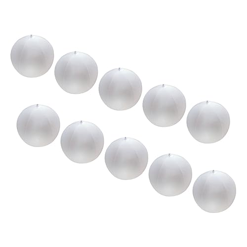 Alasum 10st Wasserball-led-Dekoration Aufblasbarer Ball Led-Spielzeug Spaßspielzeug Für Poolwasser Zarter Wasserball Klare Wasserbälle Zartes Kinderspielzeug Kinder Versorgen PVC Weiß von Alasum