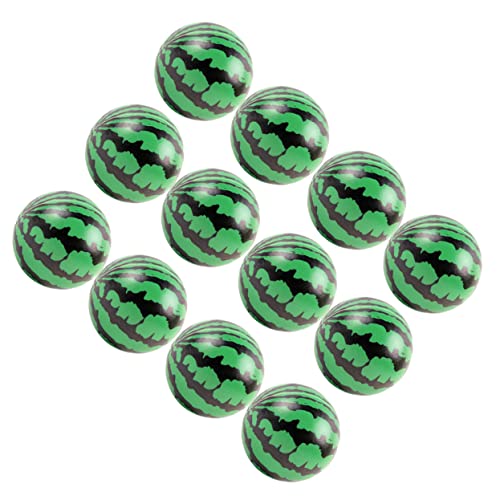 Alasum 12 STK Sprungball Ornament Schule Kinderball springende Bälle Green von Alasum