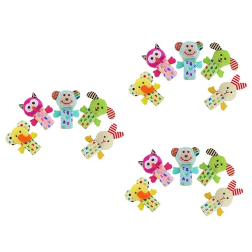 Alasum 15 STK Geschichte Fingerpuppen Fingerspielzeug Kinder Fingerpuppen Tierische Fingerpuppe von Alasum