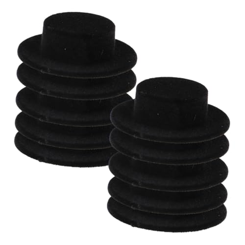 Alasum 15 Stück Teiliges Miniatur Puppen Hut aus Flockigem Resin Kleine Schwarze Clown und Schneemann Hüte Langlebige DIY Bastelmützen für Puppen Weihnachts und Handwerksdekoration Alasum 15 Stück Teiliges Miniatur Puppen Hut aus Flockigem Resin Kleine Schwarze Clown und Schneemann Hüte Langlebige DIY Bastelmützen für Puppen Weihnachts und Handwerksdekoration von Alasum