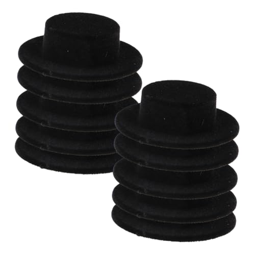 Alasum 15 Stück Teiliges Miniatur Zylinderhut aus Flockiertem Resin für DIY Bastelprojekte Puppendekoration Schulhandwerk und Partyzubehör Vielseitige Mini Hüte für Puppen und Alasum 15 Stück Teiliges Miniatur Zylinderhut aus Flockiertem Resin für DIY Bastelprojekte Puppendekoration Schulhandwerk und Partyzubehör Vielseitige Mini Hüte für Puppen und von Alasum