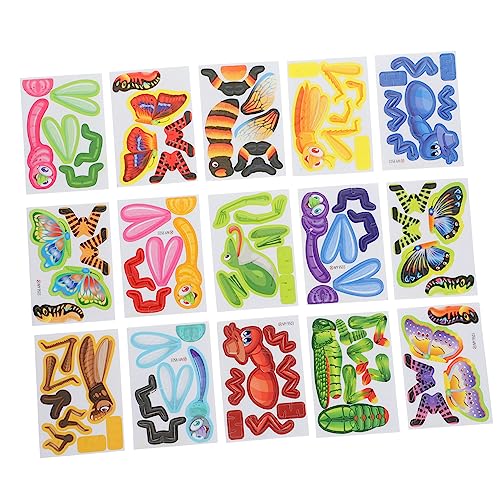 Alasum 150 STK Erkenntnisrätsel Puzzle-Spielzeug Für Kinder Denksportaufgaben Pädagogisches Puzzlespielzeug Puzzle Für Kinder 3D-Puzzle-Spielzeug Kinderspielzeug Bildung Spielzeug Schaum von Alasum