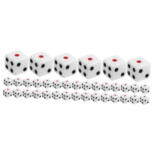 Alasum 150stücke Acryl Würfel Für Brettspiele Tragbare Leichte Seitige Spielwürfel Für Unterhaltungszwecke Für Spielabende Und Partys Alasum 150stücke Acryl Würfel Für Brettspiele Tragbare Leichte Seitige Spielwürfel Für Unterhaltungszwecke Für Spielabende Und Partys von Alasum