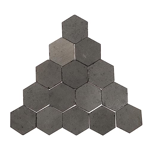 Alasum 160 STK Mini-Steine Kinder bastelset basteln für Kinder bastelbedarf kinderspielzeuge Room Decor Miniatur-Ziegel Mini-Wandbausteine Sandtisch-Ziegelmodell Sandtisch Ziegel Ton Grey von Alasum