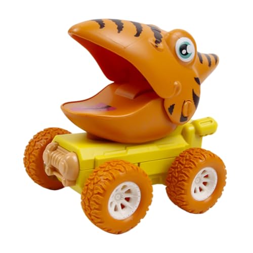 Alasum 1Stk Dinosaurier-Spielzeugauto Auto puppenwagen Auto rennbahn Spielzeugauto für Kleinkinder Mini-Auto- Dinosaurier-Automodell Plastik von Alasum