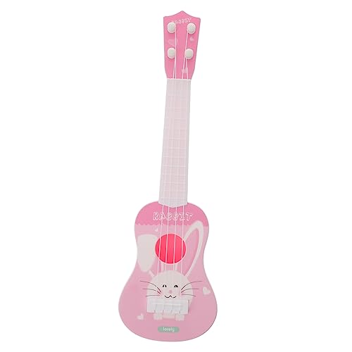 Alasum 1Stk Kinder Gitarreninstrument Spielzeug akustische Gitarre Spielzeug Musikspielzeuggitarre Toys Kleinkind Spielzeug Musikinstrument Spielzeug simulierte Gitarre Rosa von Alasum