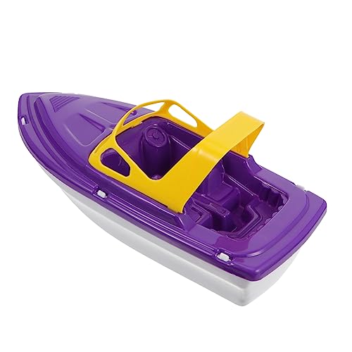 Alasum 1Stk Schnellboot Boote für Badewanne Babybadewanne Schwebend Schwimmbad Spielzeug badespielzeug badewanne Pool Spielzeug für Rennboote duschen Spielzeug Plastik Violett von Alasum