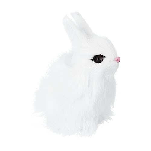 Alasum 1pc Ostern Bunny Decor Nachahmung Handwerk Entzückende Ornament Bunny Spielzeug Für Ostern Babys von Alasum