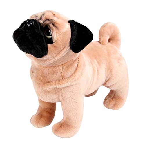 Alasum 1Stk Starling Plüschtier Kinder Hundespielzeug tierisches Kuscheltier Mops Plüsch Kinder Kuscheltier tierische bescherung Haustierbedarf pädagogisches Spielzeug Sailorong Beige von Alasum