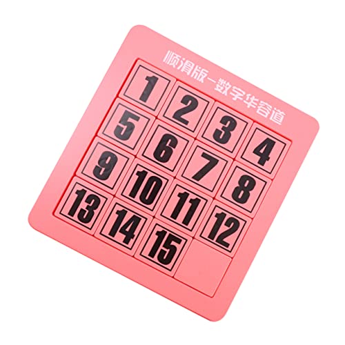 Alasum 1Stk digitales Puzzlespielzeug Puzzle rätselbuch Girl Toys spielzeuge Puzzle Gaming детские игрушки Puzzle- Mathematik-Puzzle Mathe- Rosa von Alasum