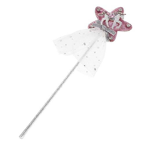 Alasum 1stk Zauberstab Halloween-fee-Stick Einhorn-partygeschenke Krippenspielzeug Für Kinder Fee Cosplay Zubehör Requisiten Für Feenkostüme Zauberstäbe Für Mädchenkostüme Kunststoff Rosa von Alasum