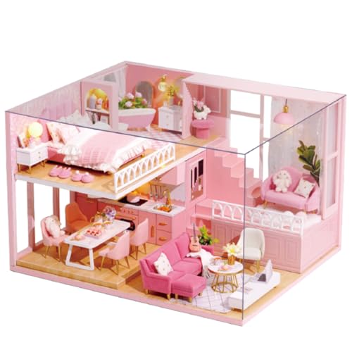 Alasum 1stk Zum Manuellen Zusammenbauen Miniatur DIY Kabinenmodell Miniatur DIY Wohnung Mini- Zum Selbermachen Mini-Wohnung Wohnung Selber Bauen von Alasum