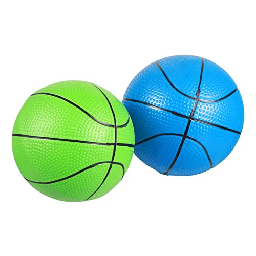 Alasum 2 STK Basketball interaktives entwicklung Zug spielzeuge für kinderspielzeug kinderhaben Hüpfball für umweltfreundliches PVC- Blue von Alasum