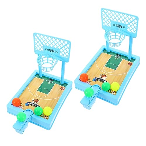 Alasum Basketballspielset für Jungen und Mädchen 4 Bälle Mini-Desktop-Spielzeug für Jungen und Mädchen Interaktives Spielzeug Miniatur-sportspielzeug Basketballspielset für Jungen und Mädchen von Alasum