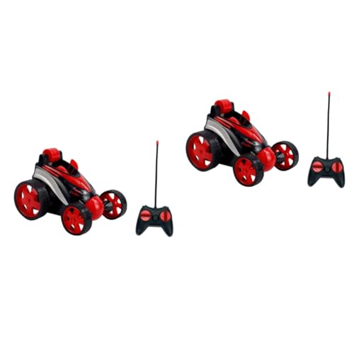 Alasum 2 Sätze Drahtloses fern gesteuertes Auto Spielzeug für Kinder kinderspielzeug Spielzeug für Buggy RC-Auto RC-Boote für Ferngesteuerter LKW Offroad-Spielzeug Offroad-Modell Abs rot von Alasum