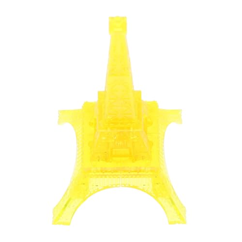 Alasum 2 Sätze Eiffelturm-bausteine Eiffelturm-Puzzle Geo Eiffelturmverzierung Gehirnspielzeug Kinderspielzeug Eiffelturm Dekor Dekoratives 3D-Puzzle 3D-Puzzles Rätsel Plastik Yellow von Alasum