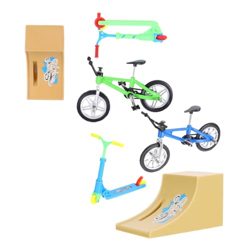 Alasum 2 Sätze Fingerrad für kinderspielzeug Hand-Eye Coordination Toy spielsachen pädagogisches Fingerfahrradspielzeug Tischspiel Fingerscooter Plastik von Alasum