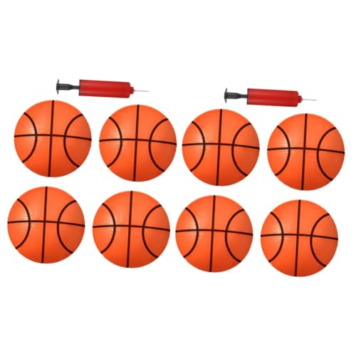 Alasum 2 Sätze Kleiner Basketball Activity für Kinder aktivity für Kinder federnde Kickbälle Spielzeug-Basketball Mini aufblasbares Basketballspielzeug PVC-Basketbälle für Kinder Plastik von Alasum