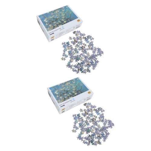 Alasum 2 Sätze STK Flaches Puzzle-Spielzeug Intelligenz-Puzzle-Spielzeug Lustiges Puzzle-Spielzeug von Alasum