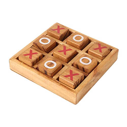 Alasum 2 Sätze xo Schach Tick reisespiel Kleinkind Zehe Denksportaufgaben Outdoor-Spielzeug für Kleinkinder Kinder Puzzle rätselbuch Kinder Kid Toys Brettspiele aus Holz xo-Spiel hölzern von Alasum