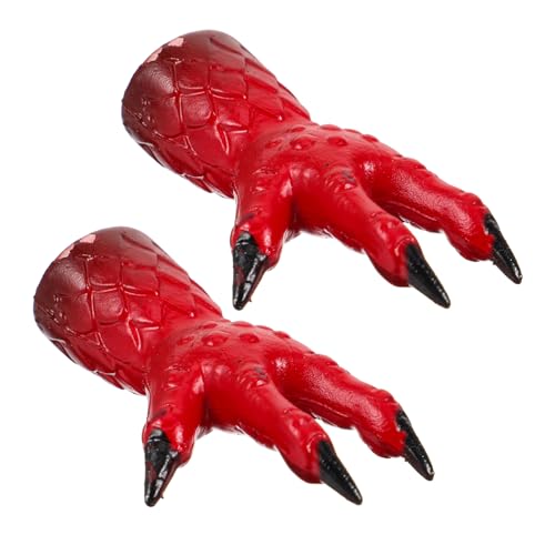 Alasum 2 Stück Fingerspielzeug Halloween Künstliche Nägel Halloween Nageldekorationen Halloween Fingerabdeckungen Halloween Finger Requisiten Fingernägel Für Halloween Monster von Alasum