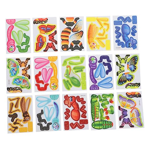 Alasum 200 STK lustiges Puzzle-Spielzeug Schaumstoff-Puzzle pädagogisches Puzzlespielzeug Denksportaufgaben Kinder Puzzle Toys Kinderspielzeug Cartoon-Puzzlespielzeug 3D-Puzzle-Spielzeug von Alasum