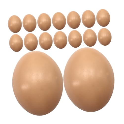 Alasum 20St Simulierte Eierdekoration Ei Egg ozdoby wielkanocne Eier für Ostern Wiederverwendbare Eier eggmazing Osterei oeuf dekoratives Ei Partygeschenke Eier basteln pp von Alasum