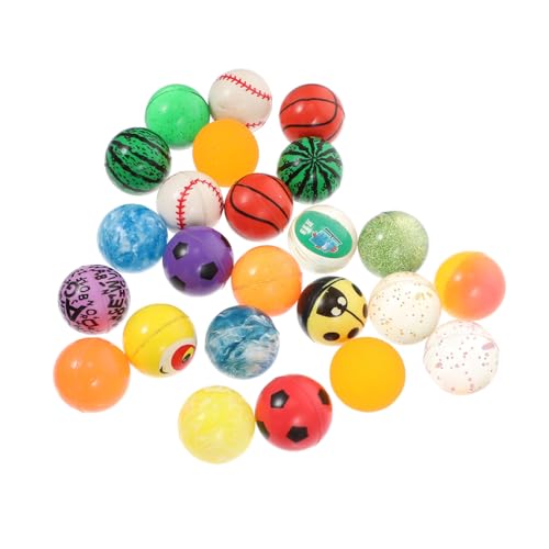 Alasum 24St Hüpfball Anti-Stress-Spielzeug Stressball Spielzeug Hüpfbälle für Kinder flummies f�r Kinder hupfball für Kinder kinderball Dekompressionsspielzeug Kinder springen Bälle Gummi von Alasum