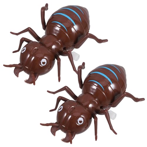 Alasum 2St Ant Novelty Scary Tricky Toy Kinderspielzeug Spielzeug für Kinder Ameisen-Modell gehende Uhrwerkspielzeuge babyspielzeug spinnenfänger Laufendes Spielzeug gehende Spielsachen von Alasum